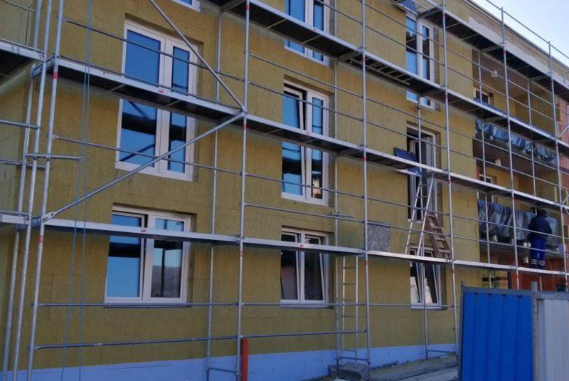  Realizované projekty - zoznam / Sabinov  - Zateplenie Bytovka - foto