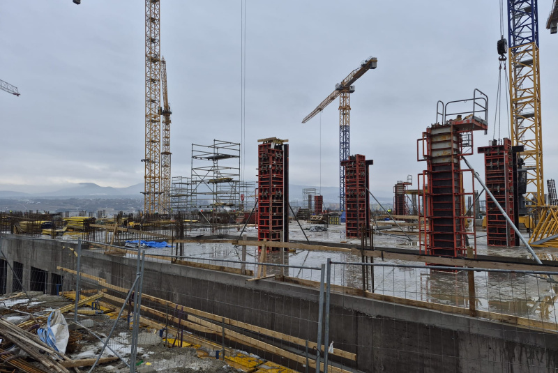  Realizované projekty - zoznam / Výstavba Nemocnice v Prešove - foto