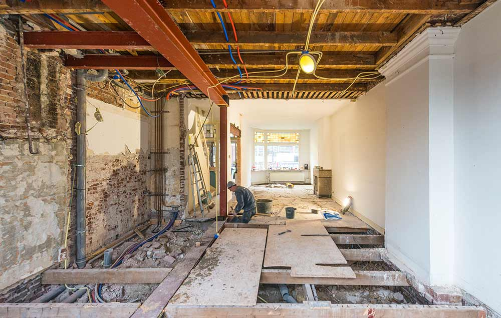 Rekonštrukcie domov a bytov